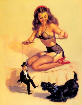 ヌード Painting - 扱いやすい1948年のピンナップ
